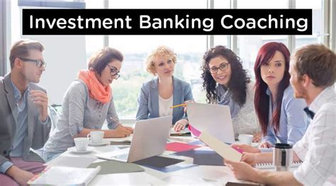 coaching investment banking.